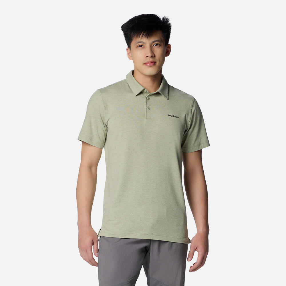 Áo Polo Nam Columbia Tech Trail™ - Xanh Lá - Supersports Vietnam