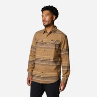 Áo Sơ Mi Tay Dài Nam Columbia Flare Gun™ Stretch Flannel - Nâu - Supersports Vietnam