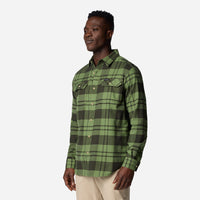 Áo Sơ Mi Tay Dài Nam Columbia Flare Gun™ Stretch Flannel - Xanh Lá - Supersports Vietnam