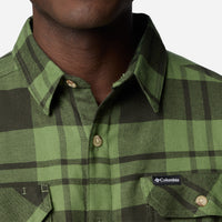 Áo Sơ Mi Tay Dài Nam Columbia Flare Gun™ Stretch Flannel - Xanh Lá - Supersports Vietnam