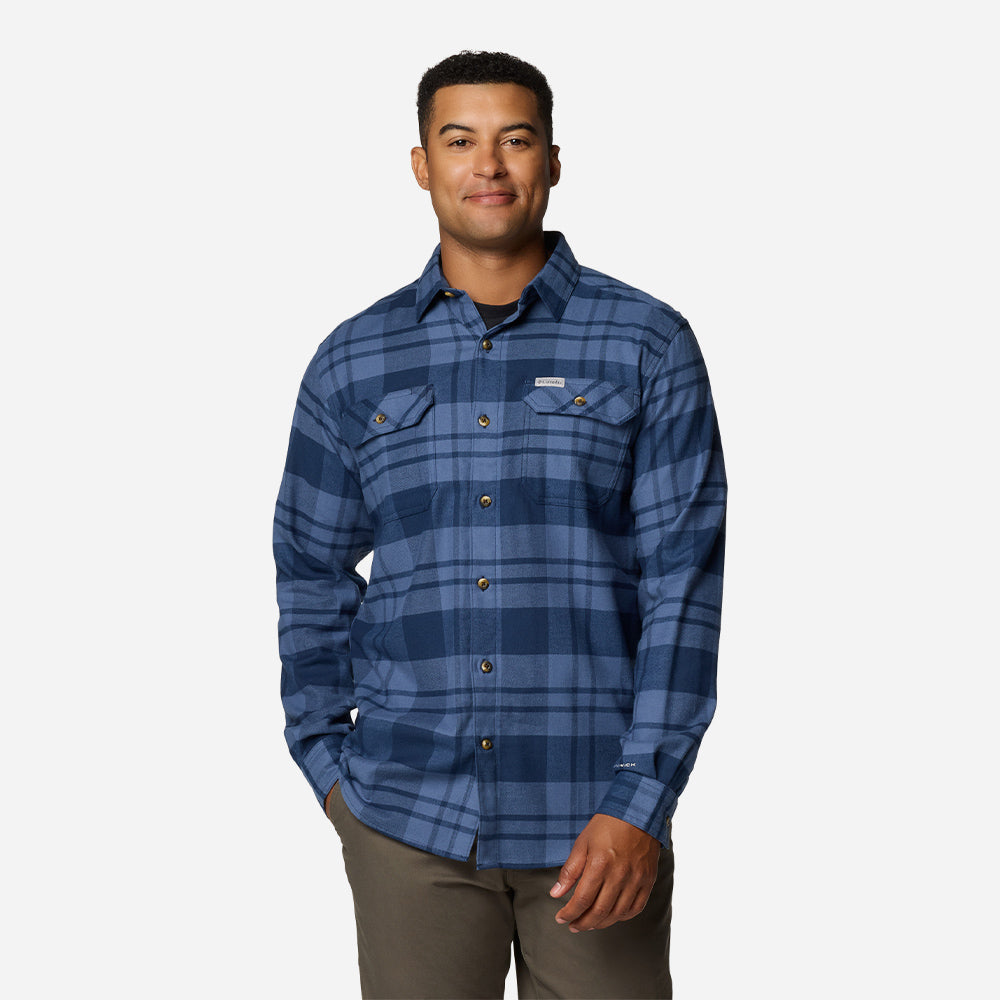 Áo Sơ Mi Tay Dài Nam Columbia Flare Gun™ Stretch Flannel - Xanh Navy - Supersports Vietnam