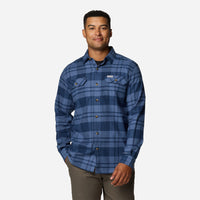 Áo Sơ Mi Tay Dài Nam Columbia Flare Gun™ Stretch Flannel - Xanh Navy - Supersports Vietnam