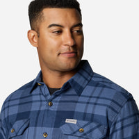 Áo Sơ Mi Tay Dài Nam Columbia Flare Gun™ Stretch Flannel - Xanh Navy - Supersports Vietnam
