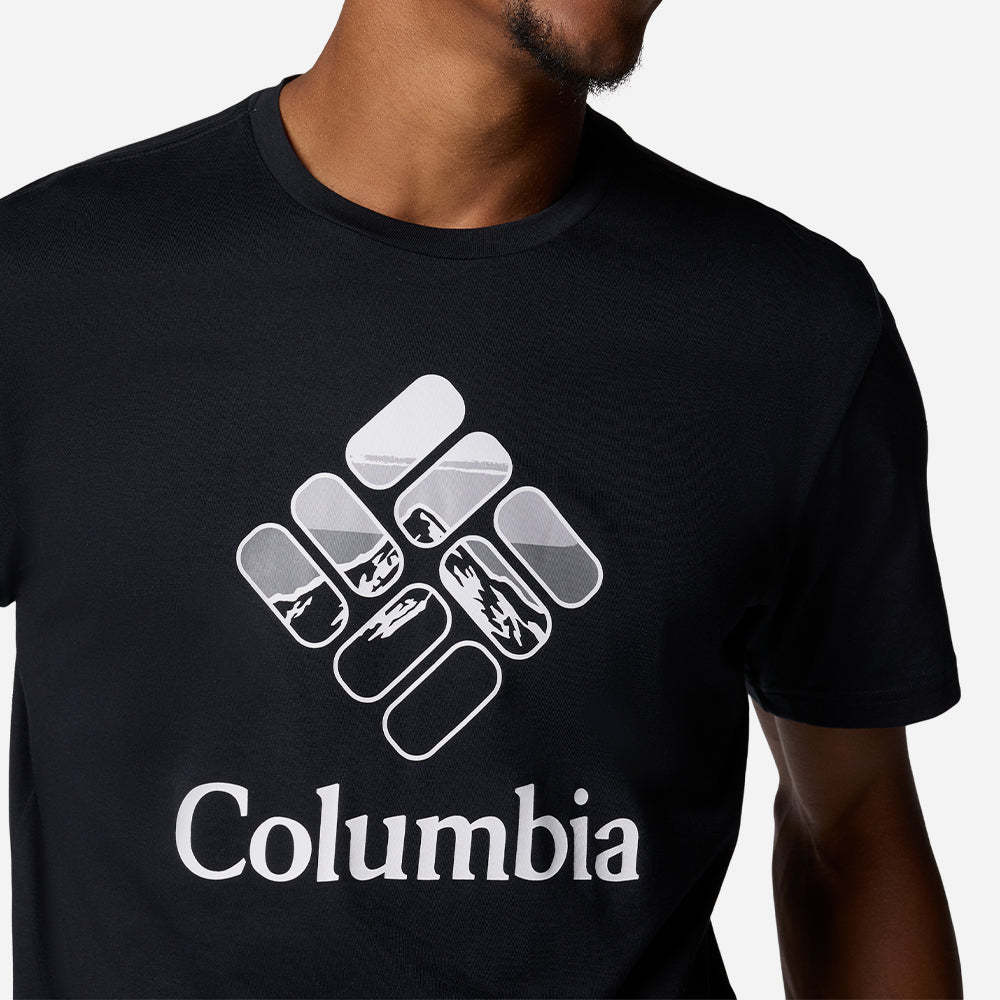 Áo Thun Nam Columbia Rapid Ridge™ Graphic - Đen - Supersports Vietnam