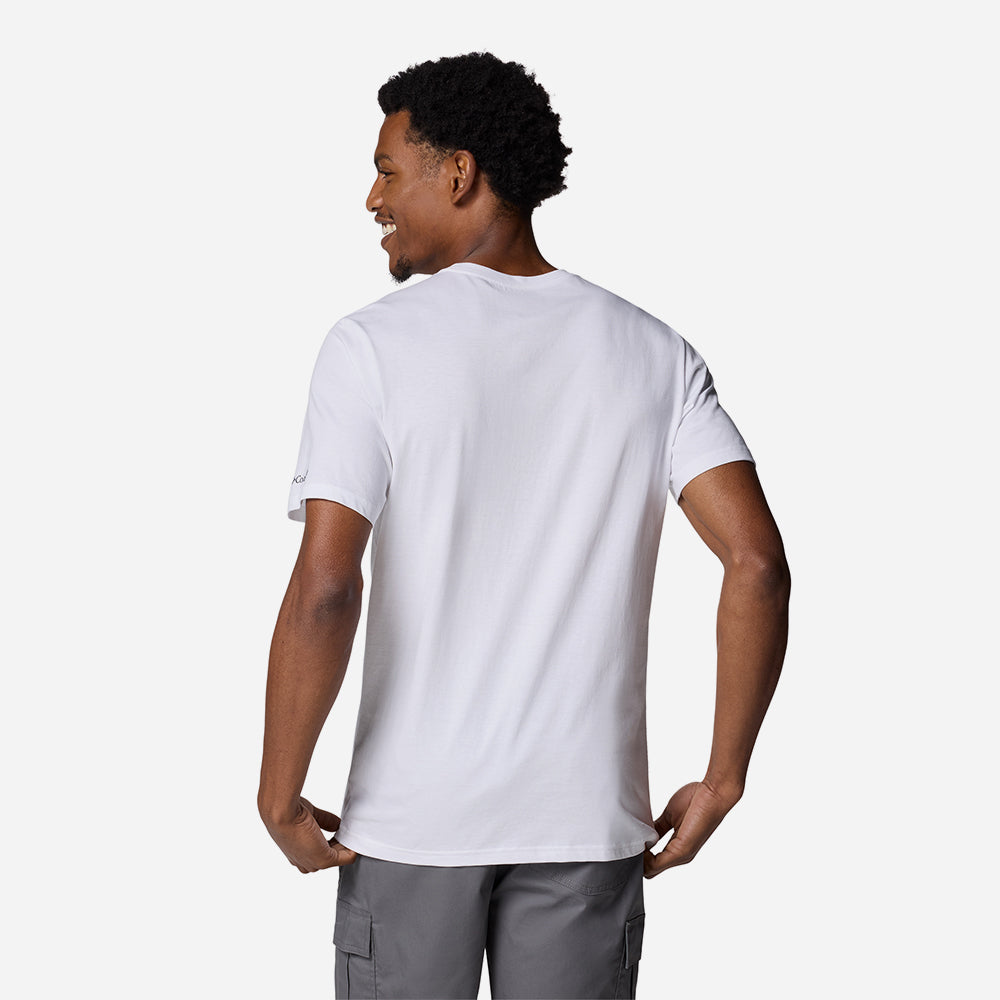Áo Thun Nam Columbia Rapid Ridge™ Graphic - Trắng - Supersports Vietnam