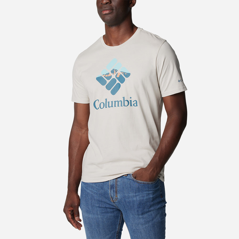 Áo Thun Nam Columbia M Rapid Ridge™ Graphic - Xám - Supersports Vietnam