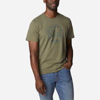 Áo Thun Ngắn Tay Nam Columbia Rapid Ridge™ Graphic - Xanh Quân Đội - Supersports Vietnam