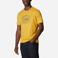Áo Thun Ngắn Tay Nam Columbia Rapid Ridge™ Graphic - Vàng - Supersports Vietnam