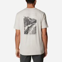 Áo Thun Ngắn Tay Nam Columbia Tech Trail™ Graphic - Trắng - Supersports Vietnam