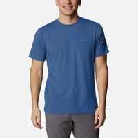 Men'S Columbia Tech Trail™ Graphic T-Shirt - Blue