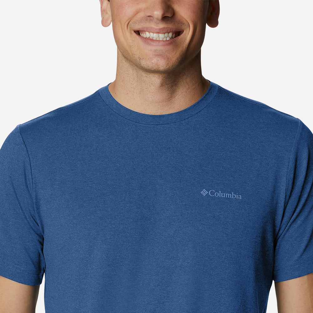 Áo Thun Ngắn Tay Nam Columbia Tech Trail™ Graphic - Xanh Dương - Supersports Vietnam