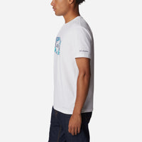 Áo Thun Ngắn Tay Nam Columbia Sun Trek™ Graphic - Trắng - Supersports Vietnam