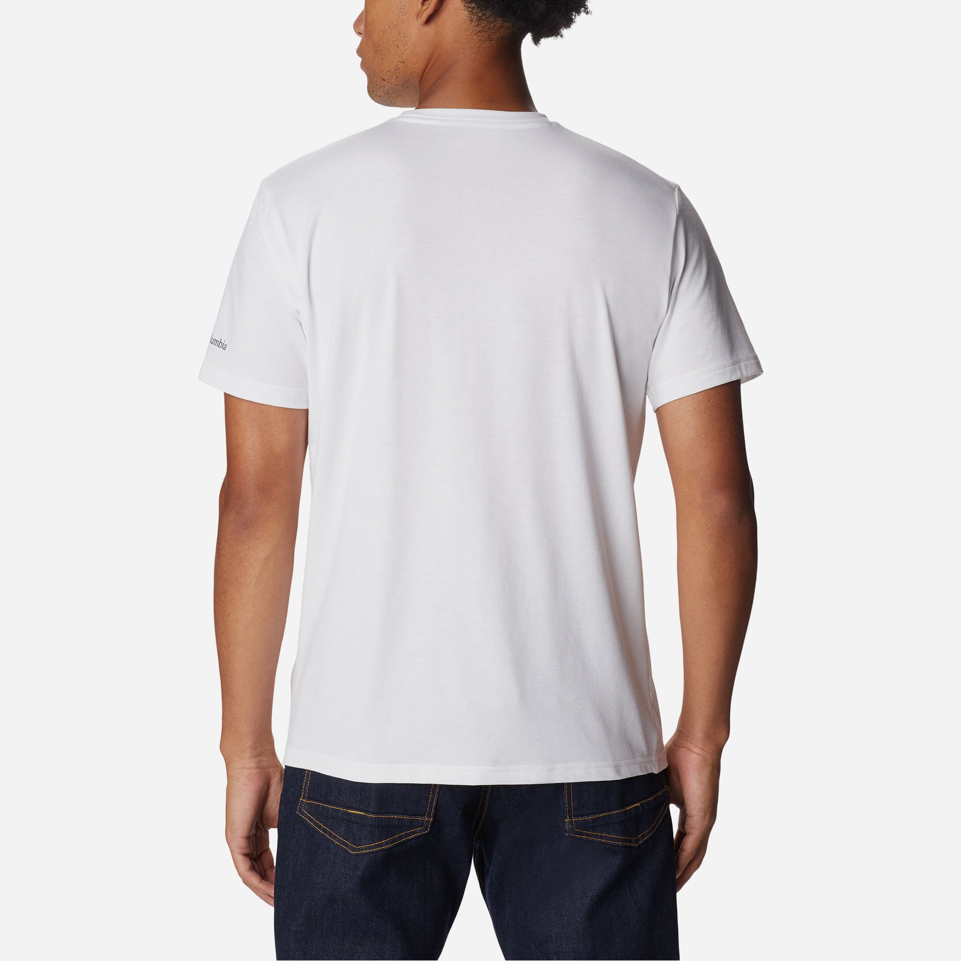 Áo Thun Ngắn Tay Nam Columbia Sun Trek™ Graphic - Trắng - Supersports Vietnam