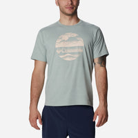 Áo Thun Ngắn Tay Nam Columbia Sun Trek™ Graphic - Xanh Mint