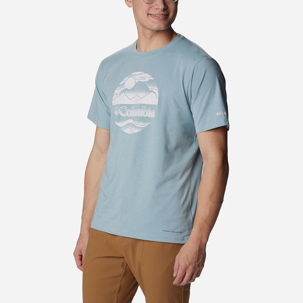 Áo Thun Nam Columbia Men'S Sun Trek™ Graphic - Xanh Dương - Supersports Vietnam