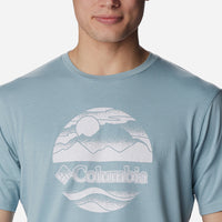 Áo Thun Nam Columbia Men'S Sun Trek™ Graphic - Xanh Dương - Supersports Vietnam