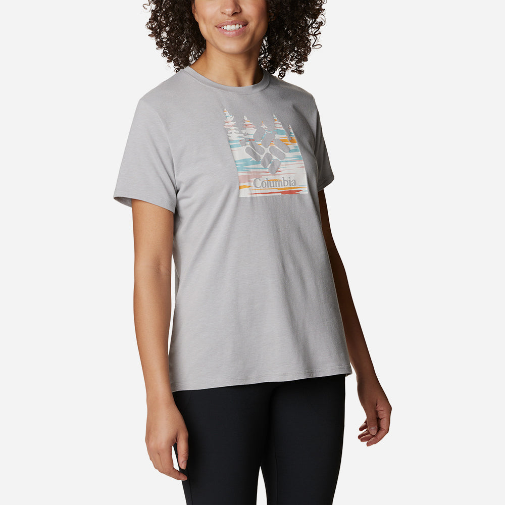 Áo Thun Nữ Columbia Sun Trek™ - Xám - Supersports Vietnam