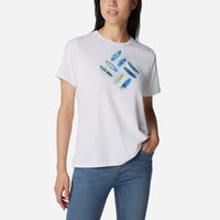 Áo Thun Nữ Columbia Sun Trek™ Graphic - Trắng - Supersports Vietnam