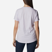 Áo Thun Ngắn Tay Chống Nắng Nữ Columbia Sun Trek™ Graphic - Tím - Supersports Vietnam
