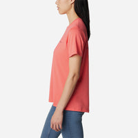 Áo Thun Nữ Columbia Sun Trek™ Graphic - Đỏ - Supersports Vietnam