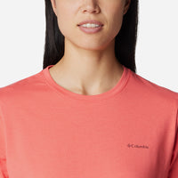 Áo Thun Nữ Columbia Sun Trek™ Graphic - Đỏ - Supersports Vietnam