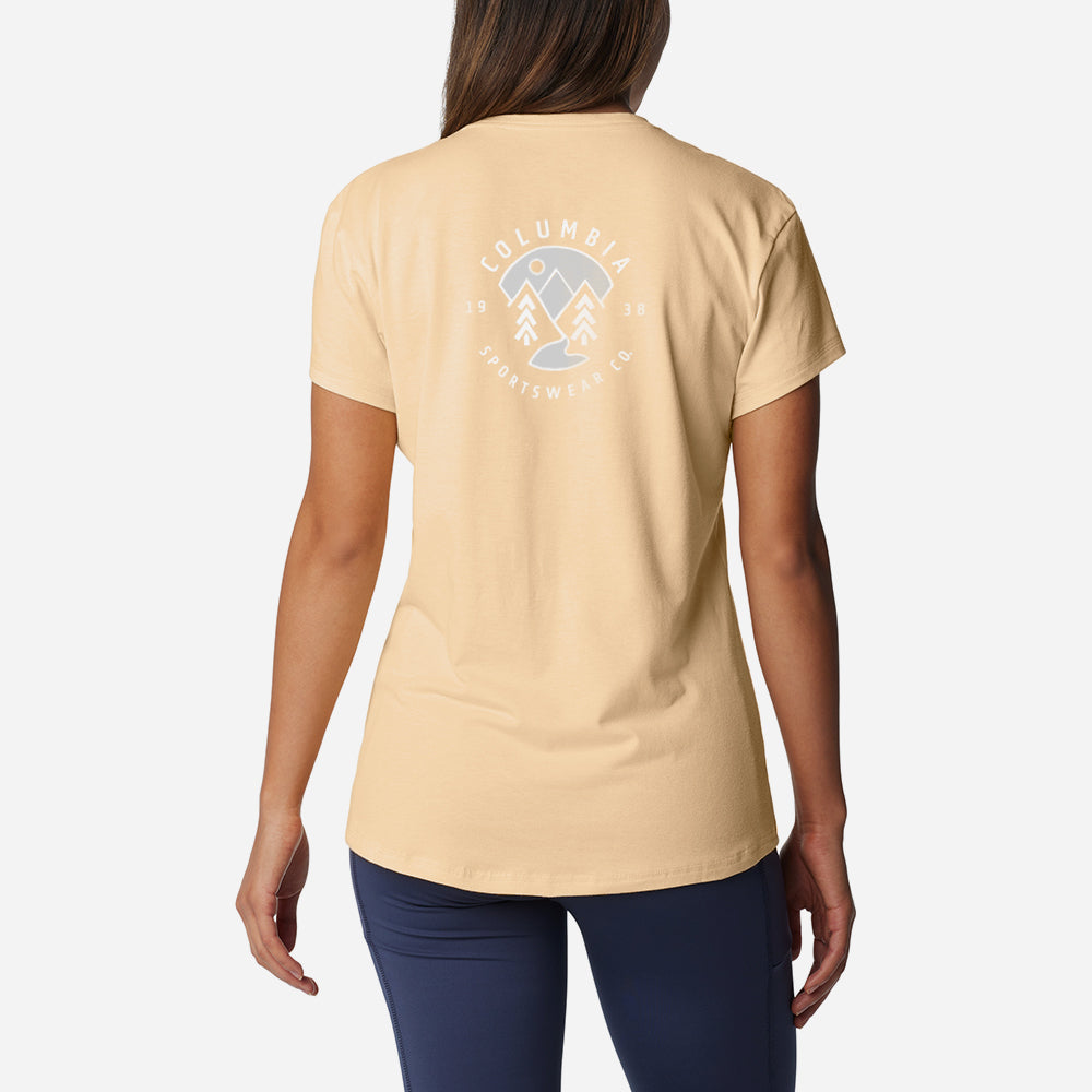 Áo Thun Nữ Columbia Sun Trek™ Graphic - Cam - Supersports Vietnam