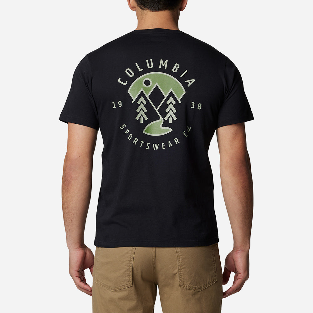 Áo Thun Nam Columbia Rapid Ridge™ Back Graphic Ii - Đen - Supersports Vietnam