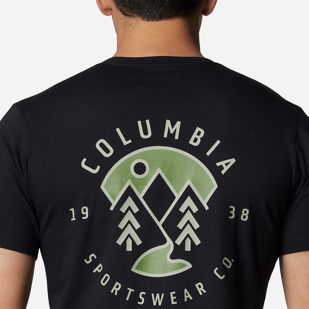 Áo Thun Nam Columbia Rapid Ridge™ Back Graphic II - Đen - Supersports Vietnam