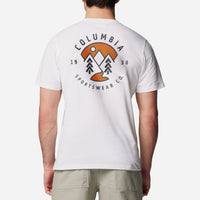 Áo Thun Nam Columbia Rapid Ridge™ Back Graphic II - Trắng - Supersports Vietnam