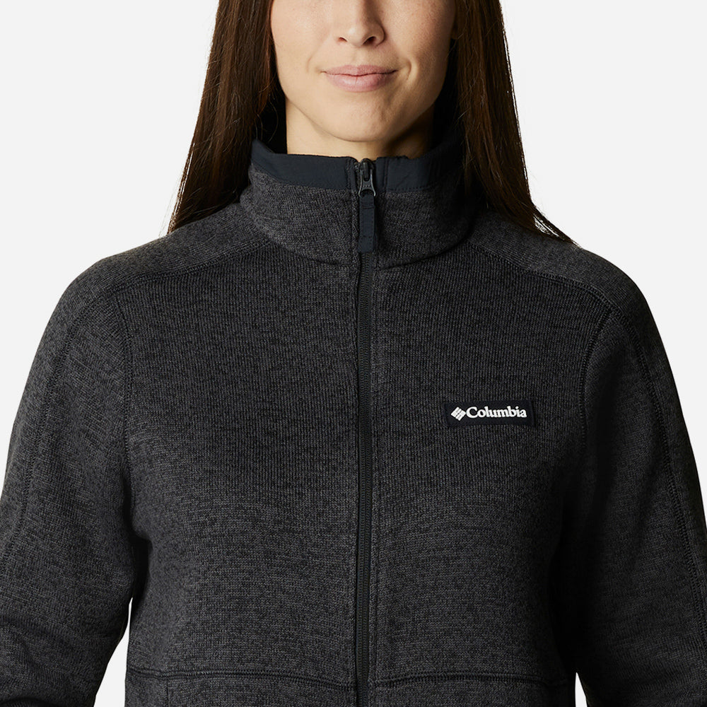 Áo Khoác Nữ Columbia W Sweater Weather™ Full Zip - Đen - Supersports Vietnam