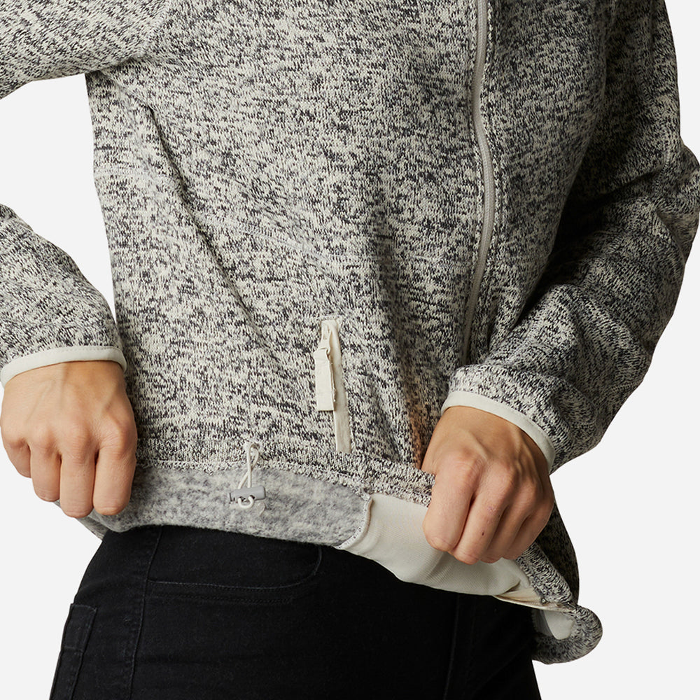 Áo Khoác Nữ Columbia W Sweater Weather™ Full Zip - Xám - Supersports Vietnam