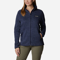 Áo Khoác Nữ Columbia W Sweater Weather™ Full Zip - Xanh Navy - Supersports Vietnam