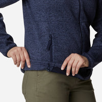 Áo Khoác Nữ Columbia W Sweater Weather™ Full Zip - Xanh Navy - Supersports Vietnam