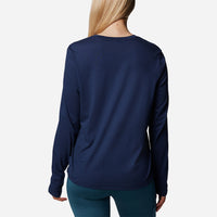 Áo Thun Tay Dài Nữ Columbia Columbia Trek™ Relaxed - Xanh Navy - Supersports Vietnam