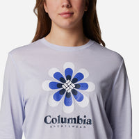 Áo Thun Tay Dài Nữ Columbia Columbia Trek™ Relaxed - Tím - Supersports Vietnam