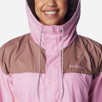 Áo Khoác Nữ Columbia Flash Challenger™ Windbreaker - Hồng - Supersports Vietnam