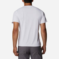 Áo Thun Ngắn Tay Nhanh Khô Nam Columbia Hike™ Crew - Trắng - Supersports Vietnam