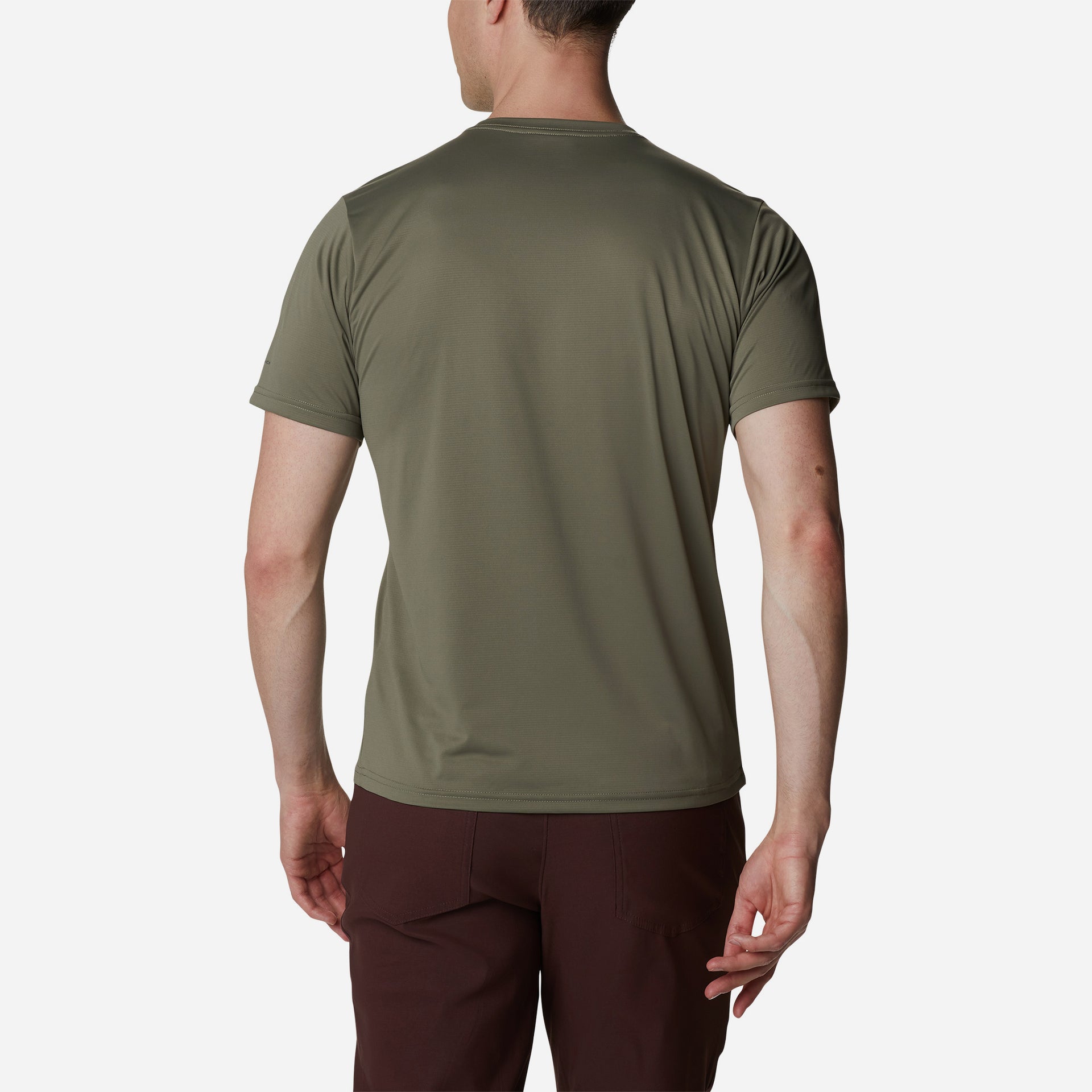 Áo Thun Ngắn Tay Nhanh Khô Nam Columbia Hike™ Crew - Xanh Quân Đội - Supersports Vietnam