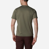 Áo Thun Ngắn Tay Nhanh Khô Nam Columbia Hike™ Crew - Xanh Quân Đội - Supersports Vietnam