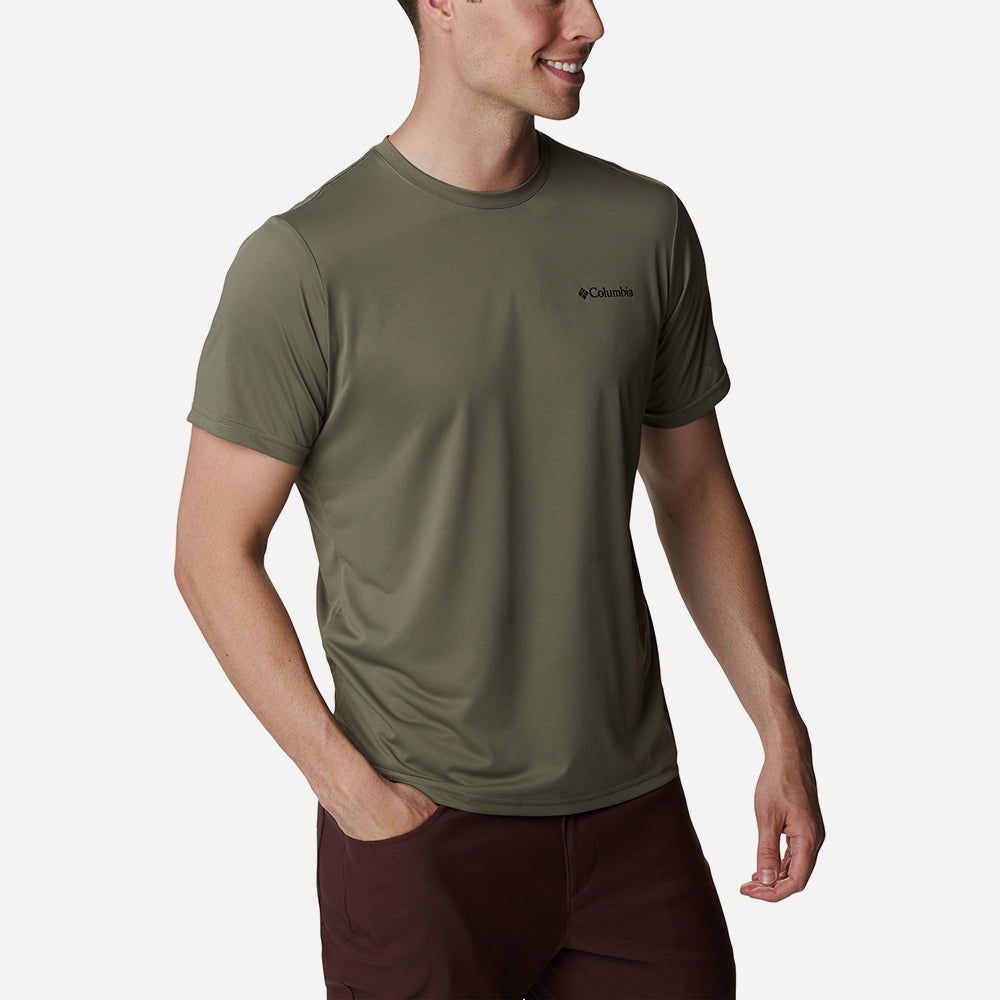 Áo Thun Nam Columbia Hike™ Crew - Xanh Lá - Supersports Vietnam