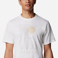 Áo Thun Nam Columbia Csc™ Seasonal Logo - Trắng - Supersports Vietnam
