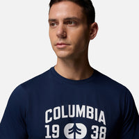 Áo Thun Nam Columbia Csc™ Seasonal Logo - Xanh Navy - Supersports Vietnam