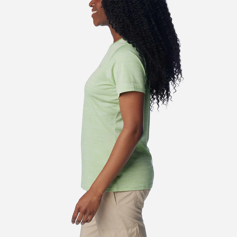 Áo Thun Nữ Columbia Alpine Chill™ Zero - Xanh Lá - Supersports Vietnam