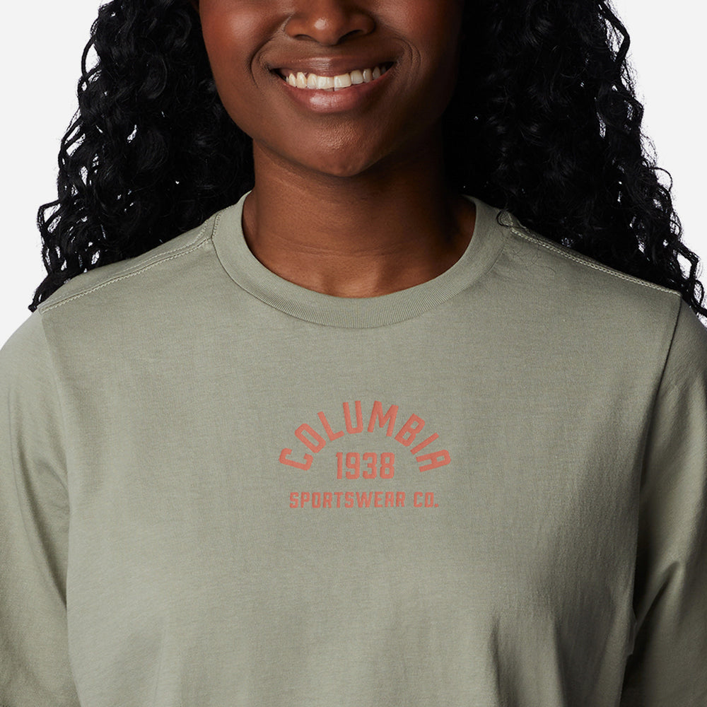 Áo Thun Nữ Columbia North Cascades™ Relaxed - Xanh Quân Đội - Supersports Vietnam