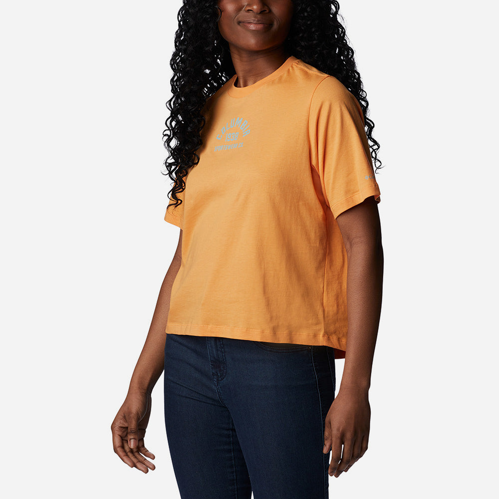 Áo Thun Nữ Columbia North Cascades™ Relaxed - Vàng - Supersports Vietnam