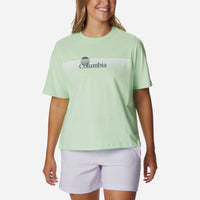 Áo Thun Ngắn Tay Nữ Columbia North Cascades™ Relaxed - Xanh Mint