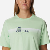 Áo Thun Ngắn Tay Nữ Columbia North Cascades™ Relaxed - Xanh Mint - Supersports Vietnam