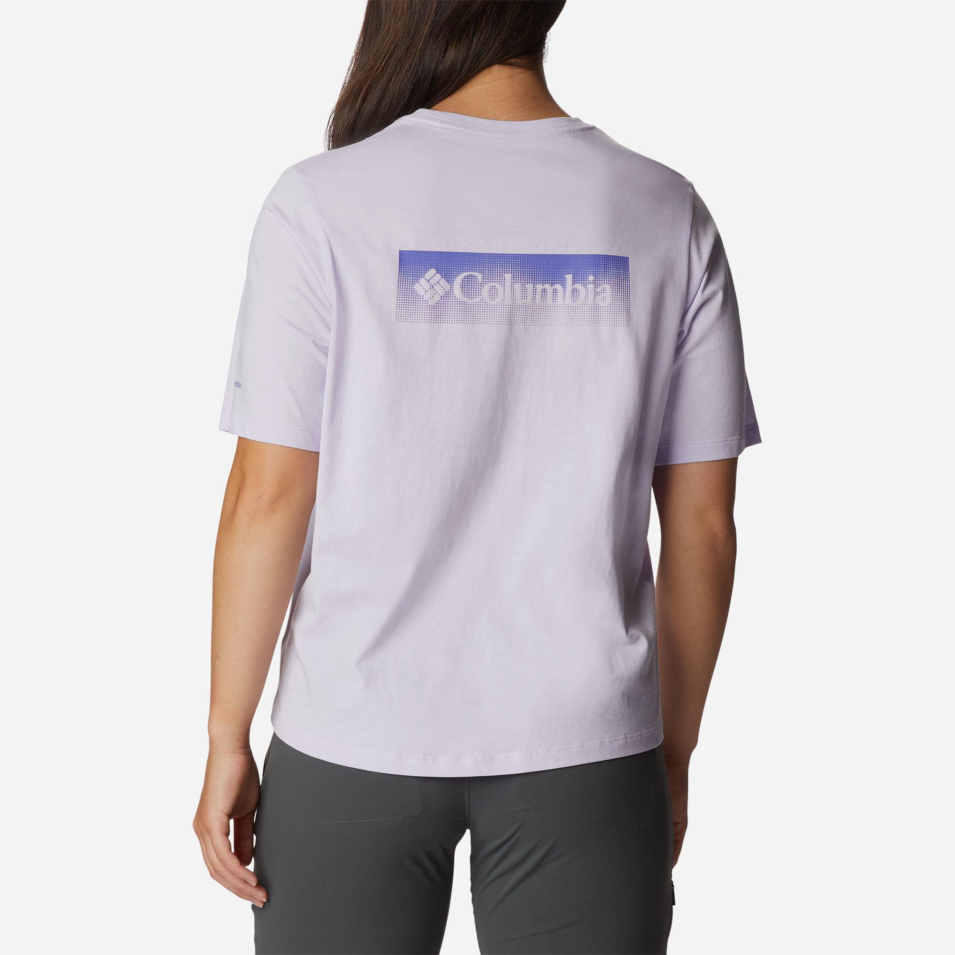 Áo Thun Ngắn Tay Nữ Columbia North Cascades™ Relaxed - Tím - Supersports Vietnam