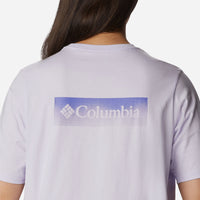 Áo Thun Ngắn Tay Nữ Columbia North Cascades™ Relaxed - Tím - Supersports Vietnam