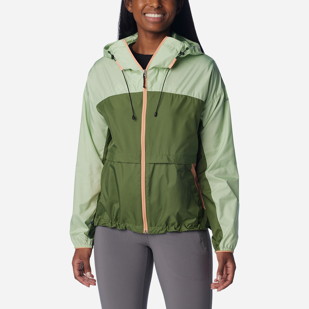 Áo Khoác Nữ Columbia Alpine Chill™ Windbreaker - Xanh Lá - Supersports Vietnam